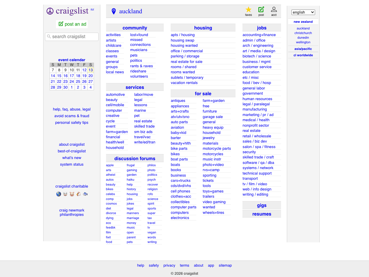 Craigslist in 2026